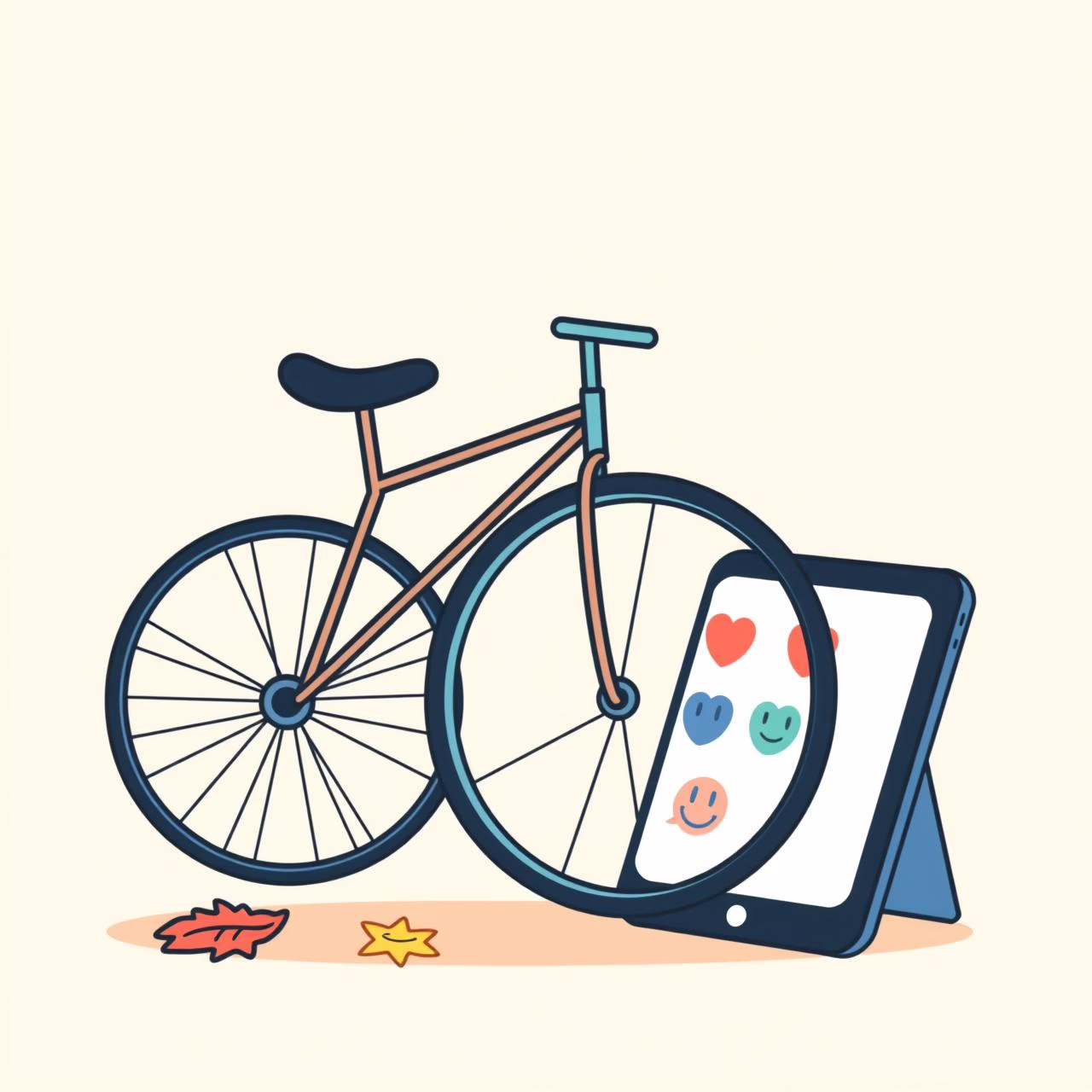 Enfant curieux observant un écran avec émerveillement