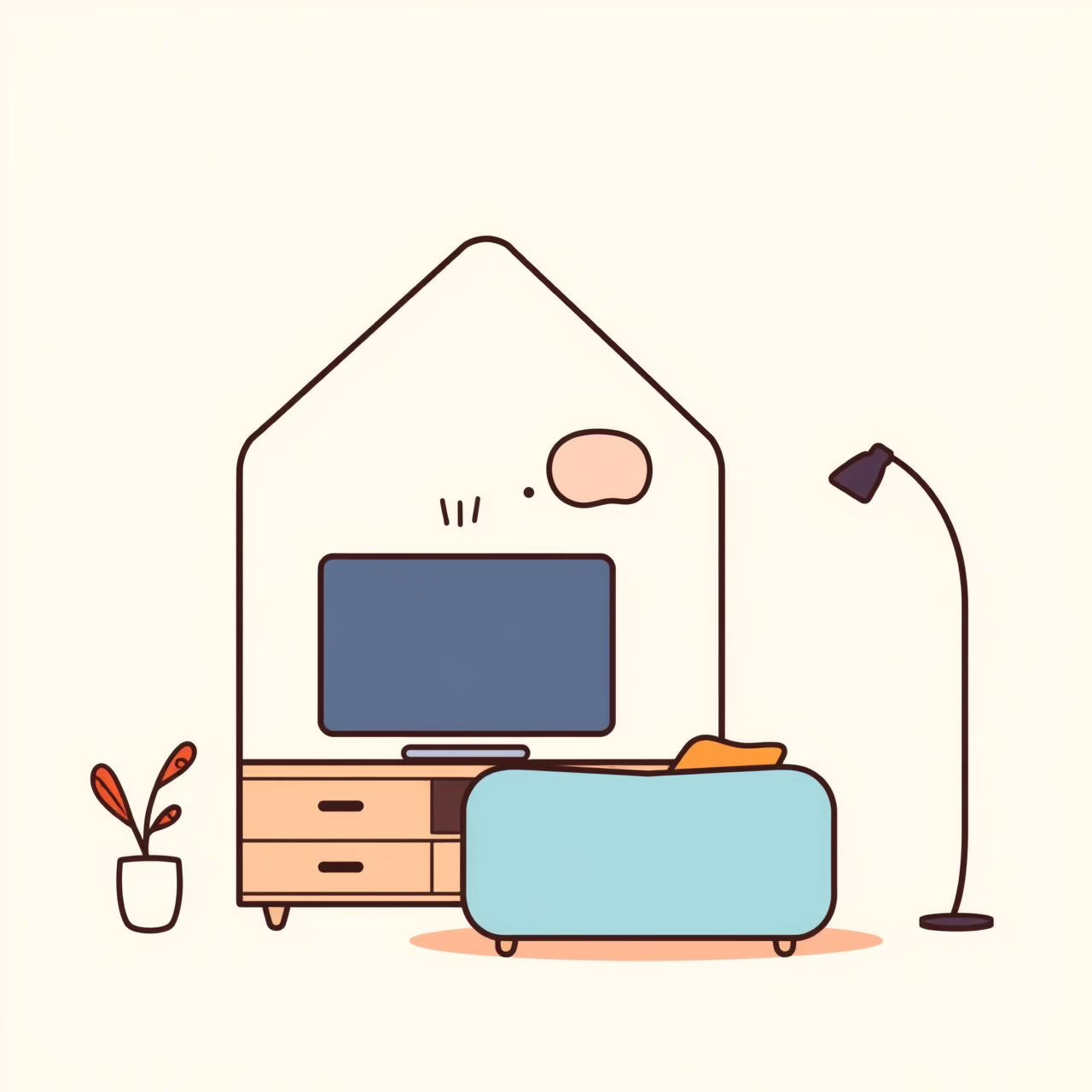 TV Samsung Vision AI Companion hiển thị giao diện trò chuyện AI thân thiện