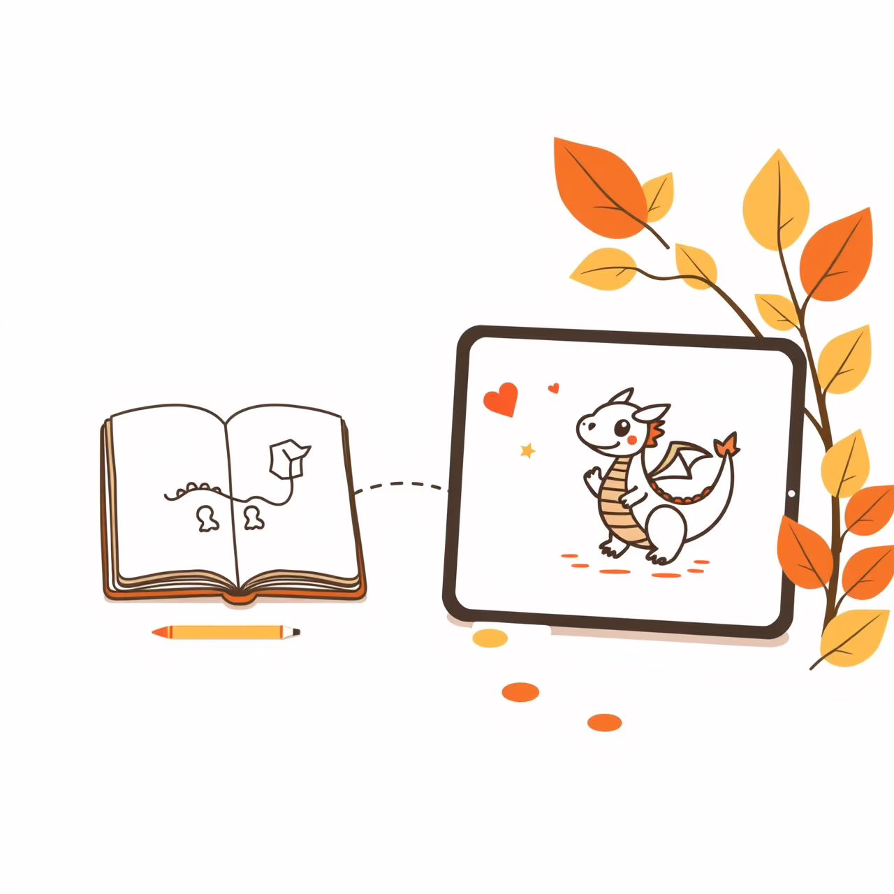 Padre e hijo dibujando juntos en un cuaderno al aire libre