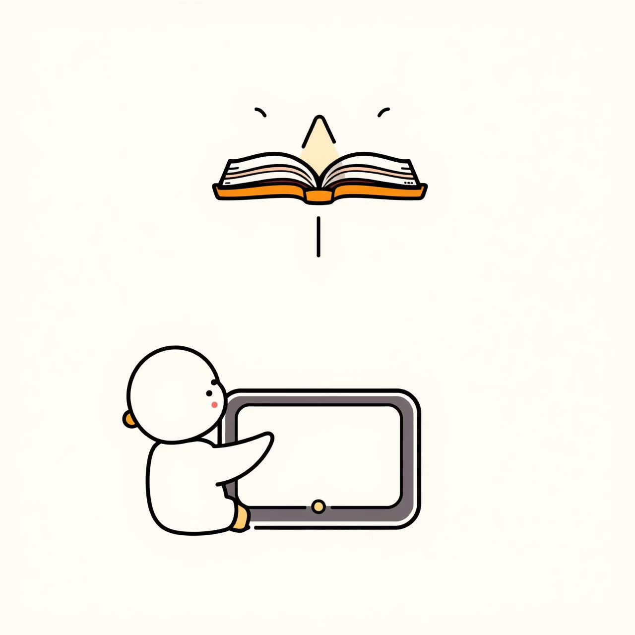 Pai e filha usando IA para aprendizado conjunto em casa