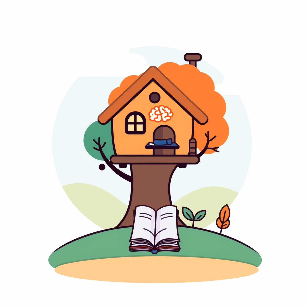 Gia đình cười vui với laptop trong công viên, minh họa AI quản lý an toàn