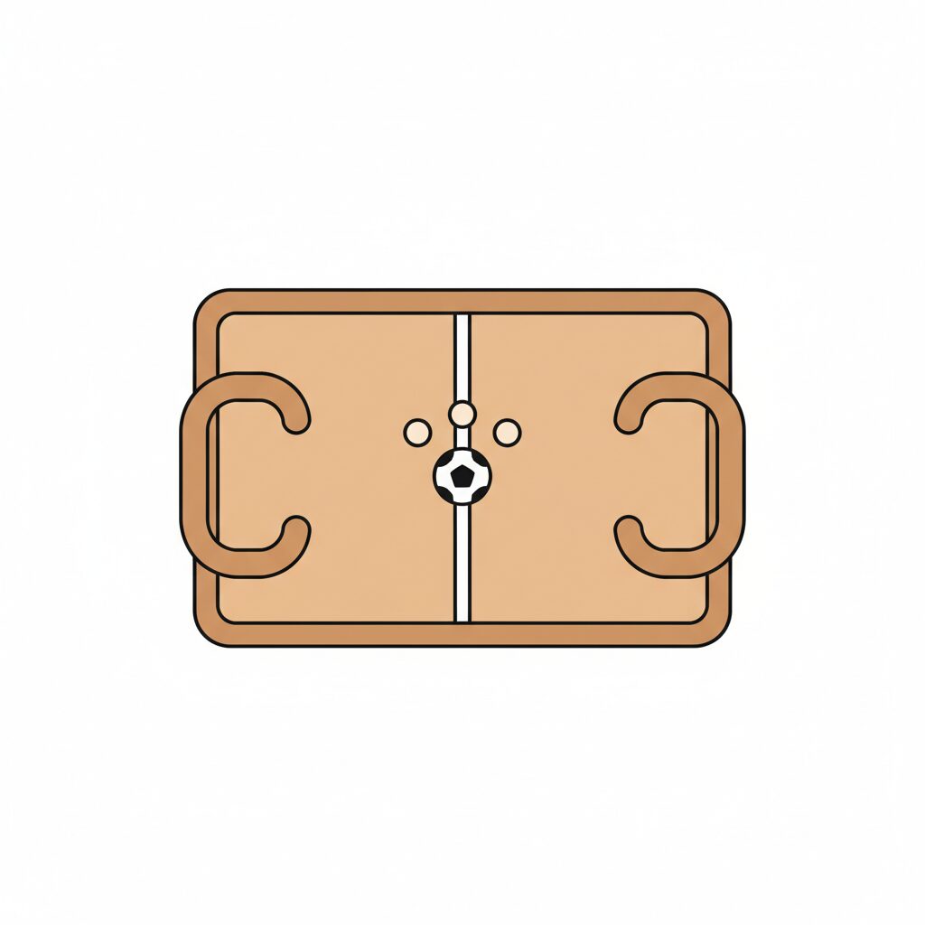 奥林匹亚机器人足球赛现场