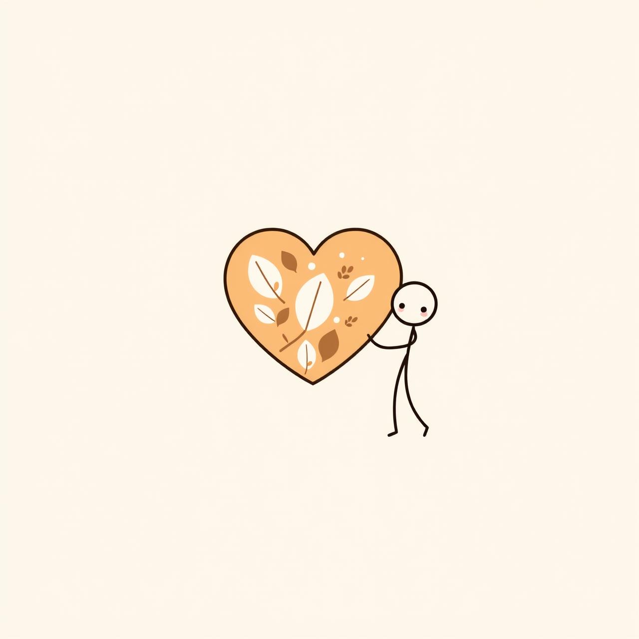 Enfant créant une œuvre d'art avec des matériaux naturels dans le parc