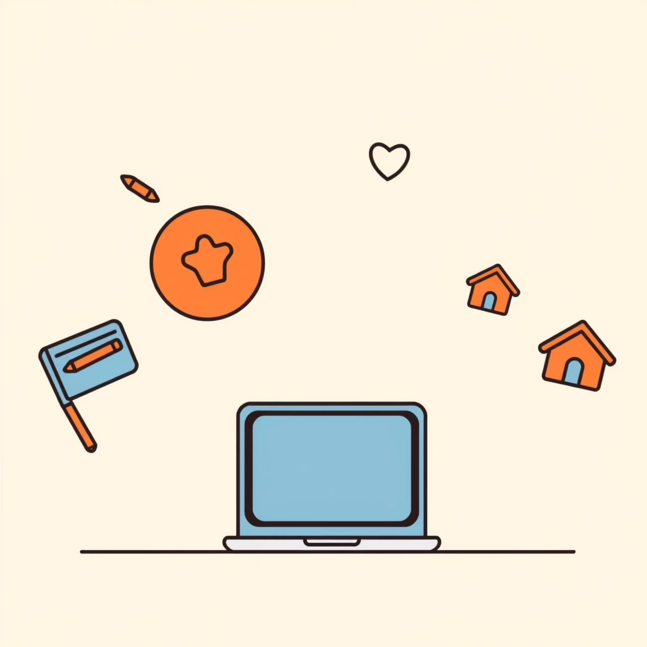 Anak menggunakan Acer Swift 16 AI untuk kegiatan kreatif