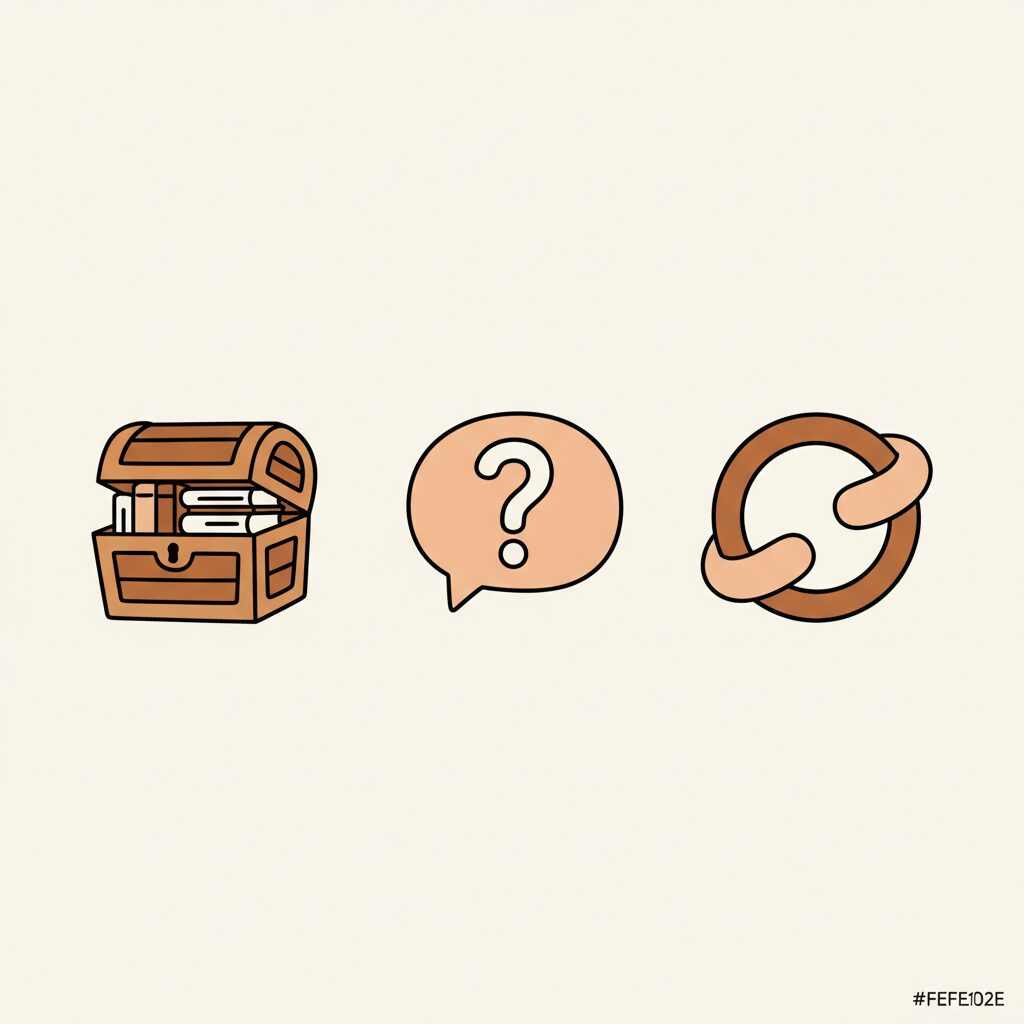 Famille vérifiant une information sur tablette et dans un livre, sourires complices