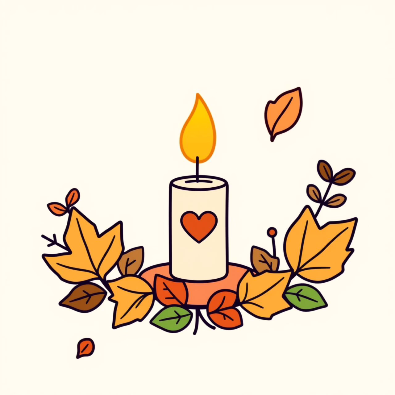 Family sitting around a candlelit dinner table laughing together