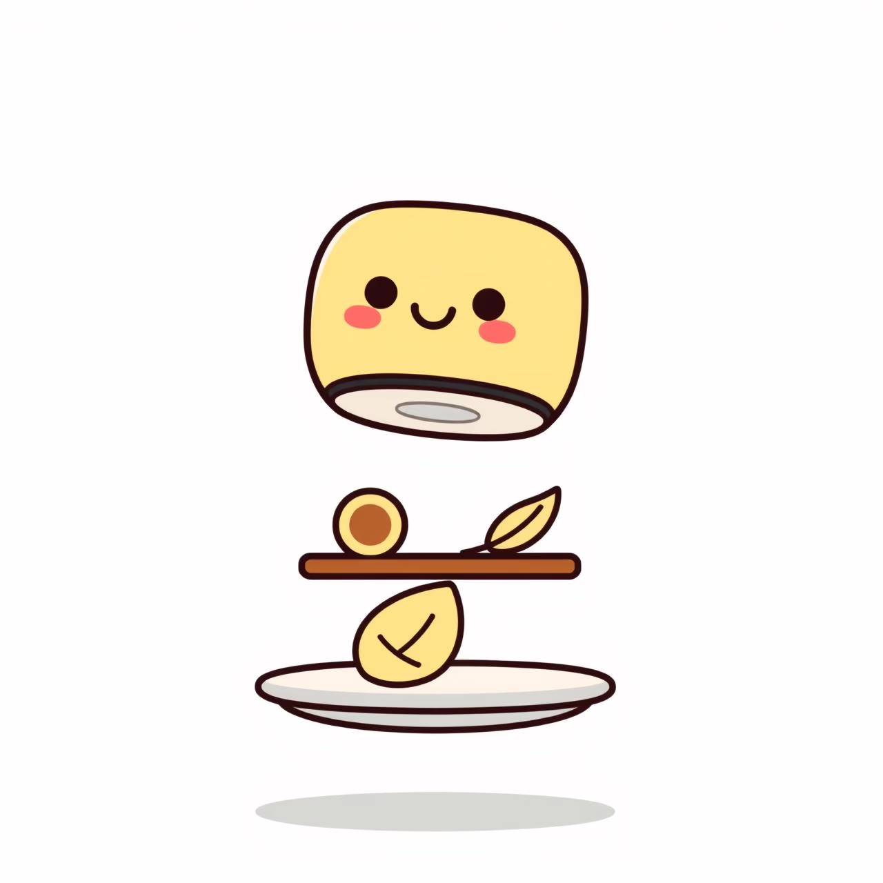 Ilustrasi perangkat pintar untuk anak