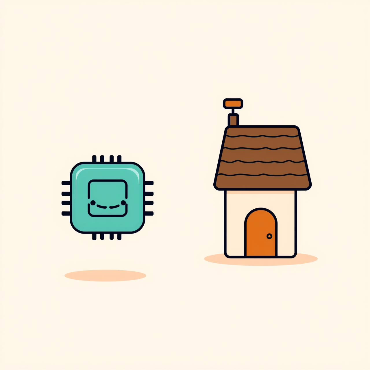 Ilustrasi pertumbuhan pasar perangkat keras AI