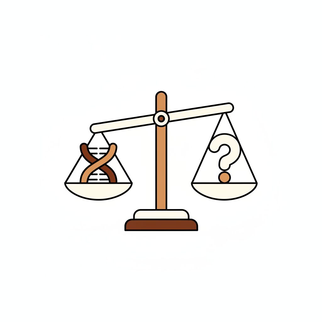 家族で倫理について話し合う温かな食卓の情景