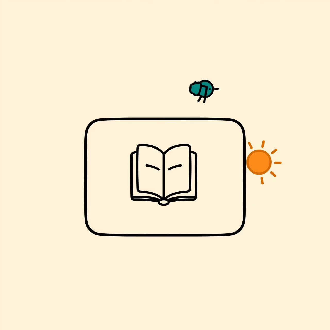 Trẻ em học tập với máy tính bảng và chơi ngoài trời