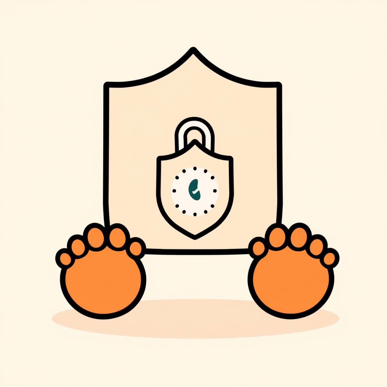 아이가 안전하게 디지털 기기를 사용하는 모습