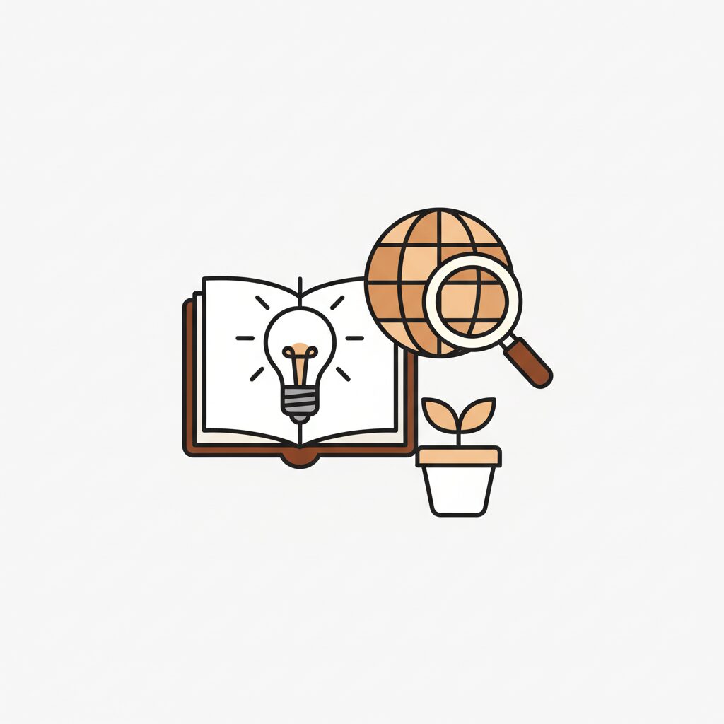 Em bé dùng máy tính bảng dưới cây xanh, công nghệ hòa thiên nhiên