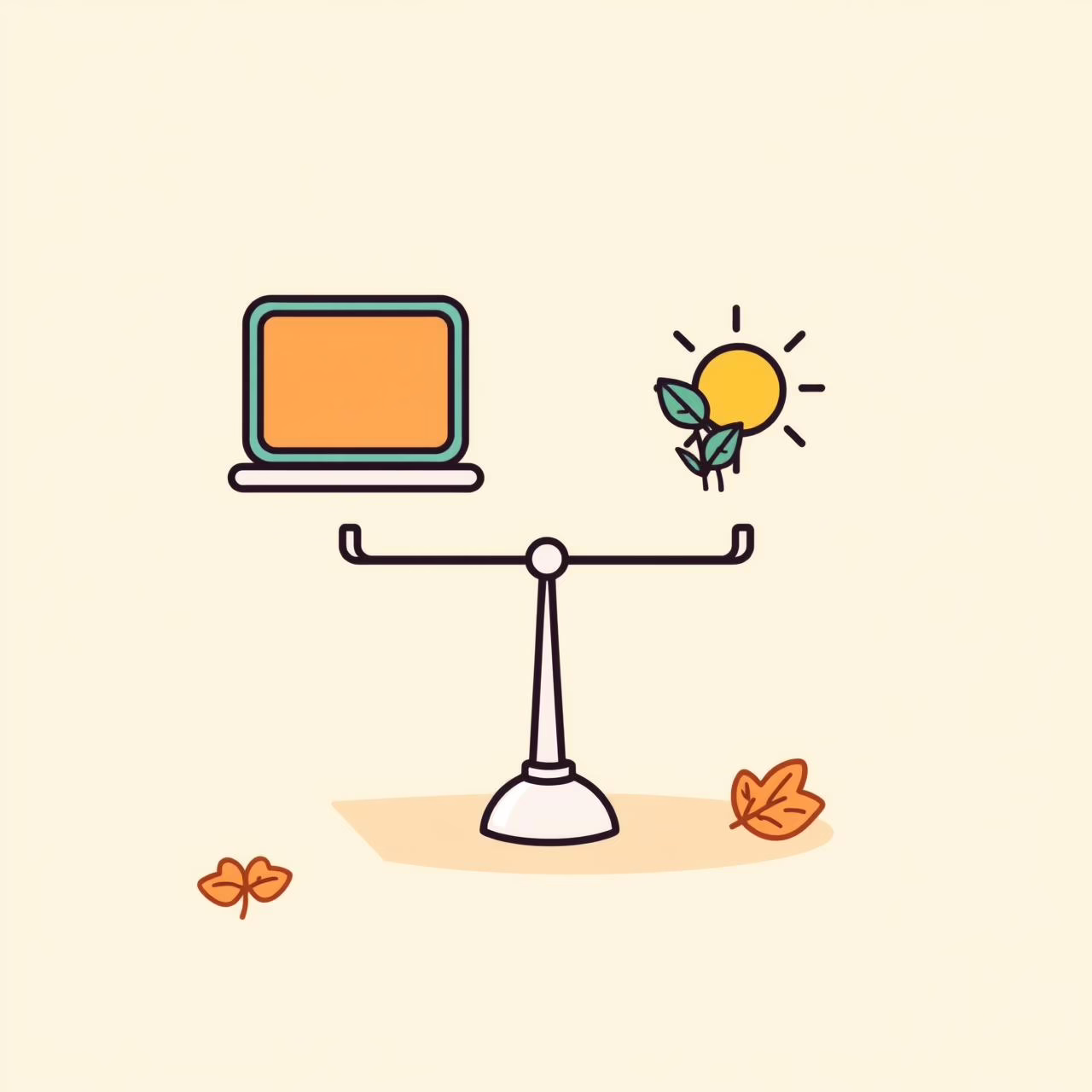 Familia balanceando tiempo digital y al aire libre