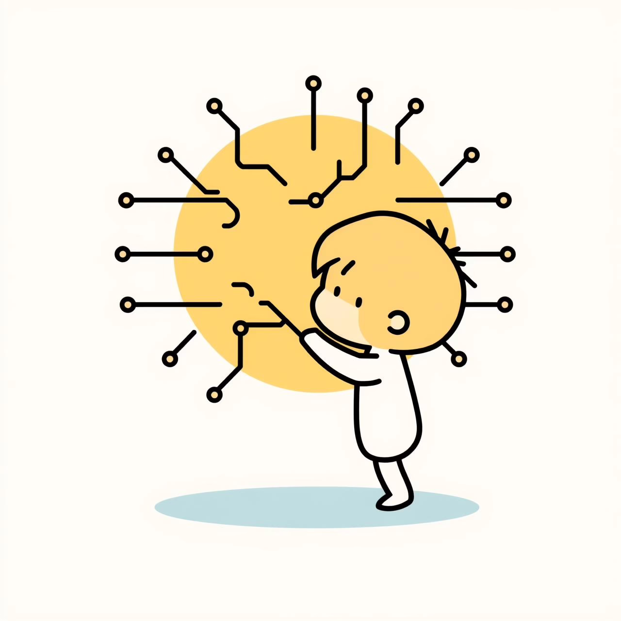 con trẻ khám phá công nghệ tương lai với sự tò mò