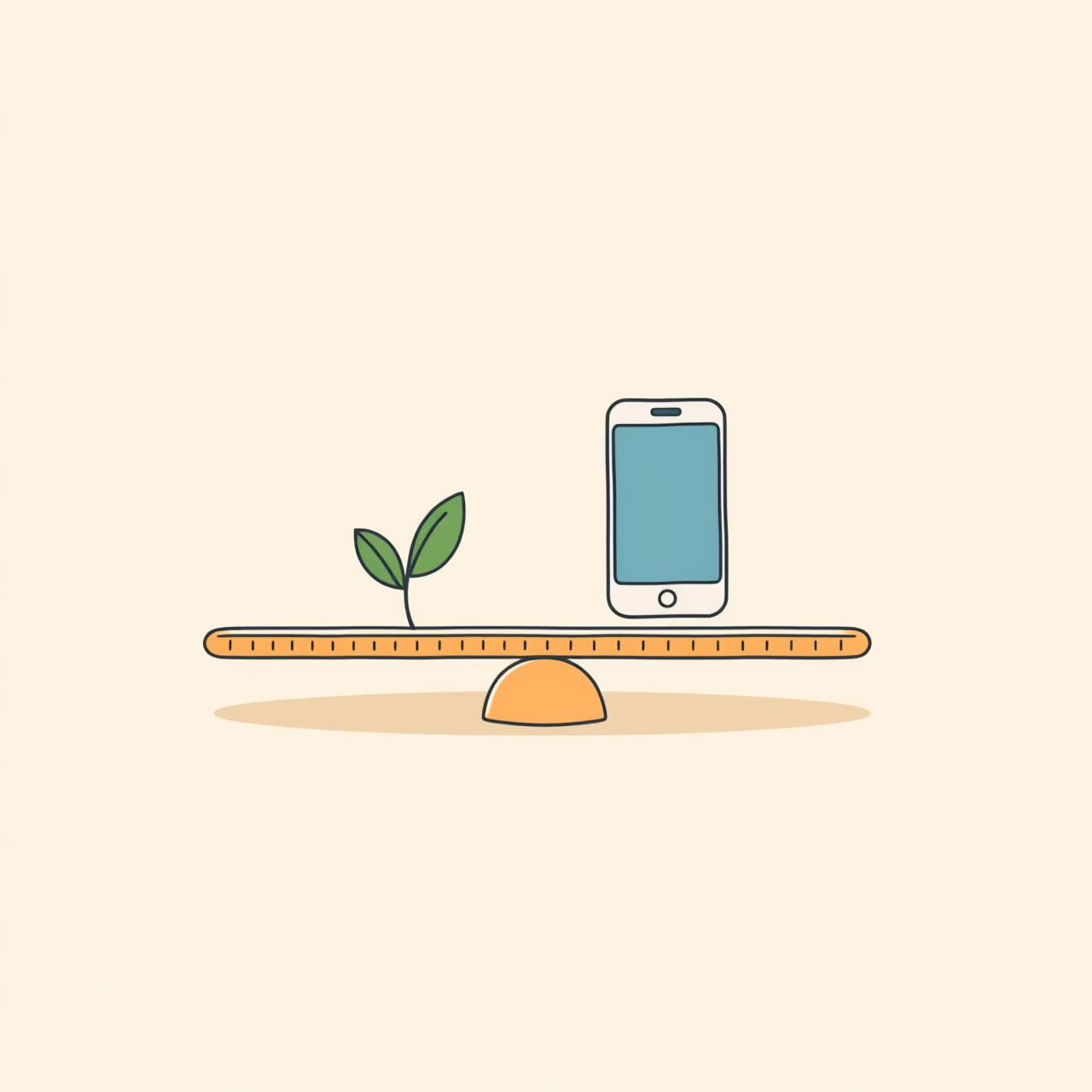 Família brincando ao ar livre com equilíbrio entre dispositivos tech e natureza