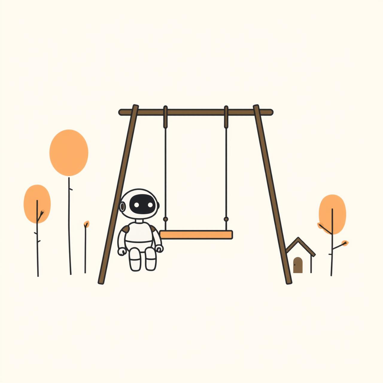 183조 원 AI 기업 발표 후 공원에서 딸과 산책하는 아빠