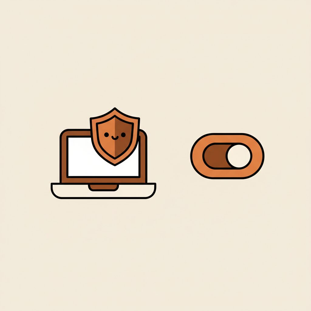 Câmera de laptop com shutoff físico para privacidade