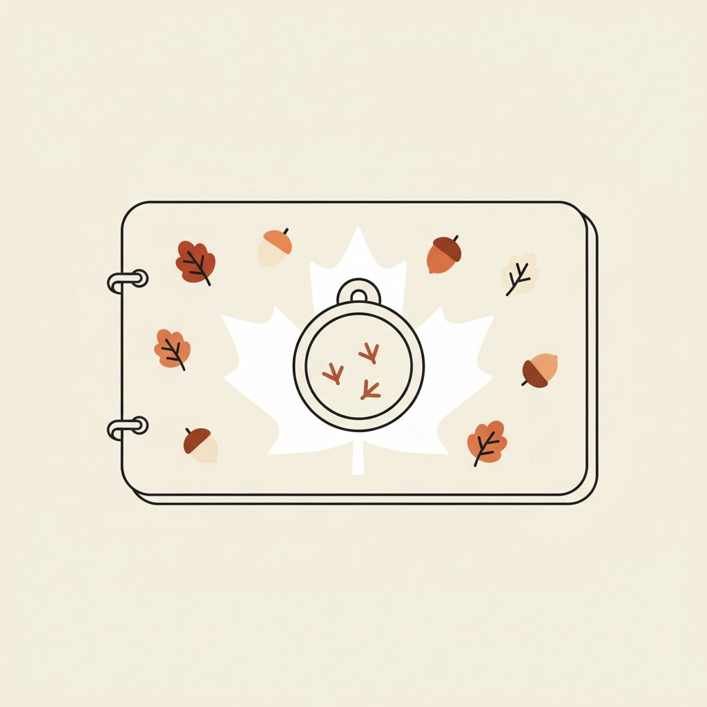 全家制作鸟类观察日记