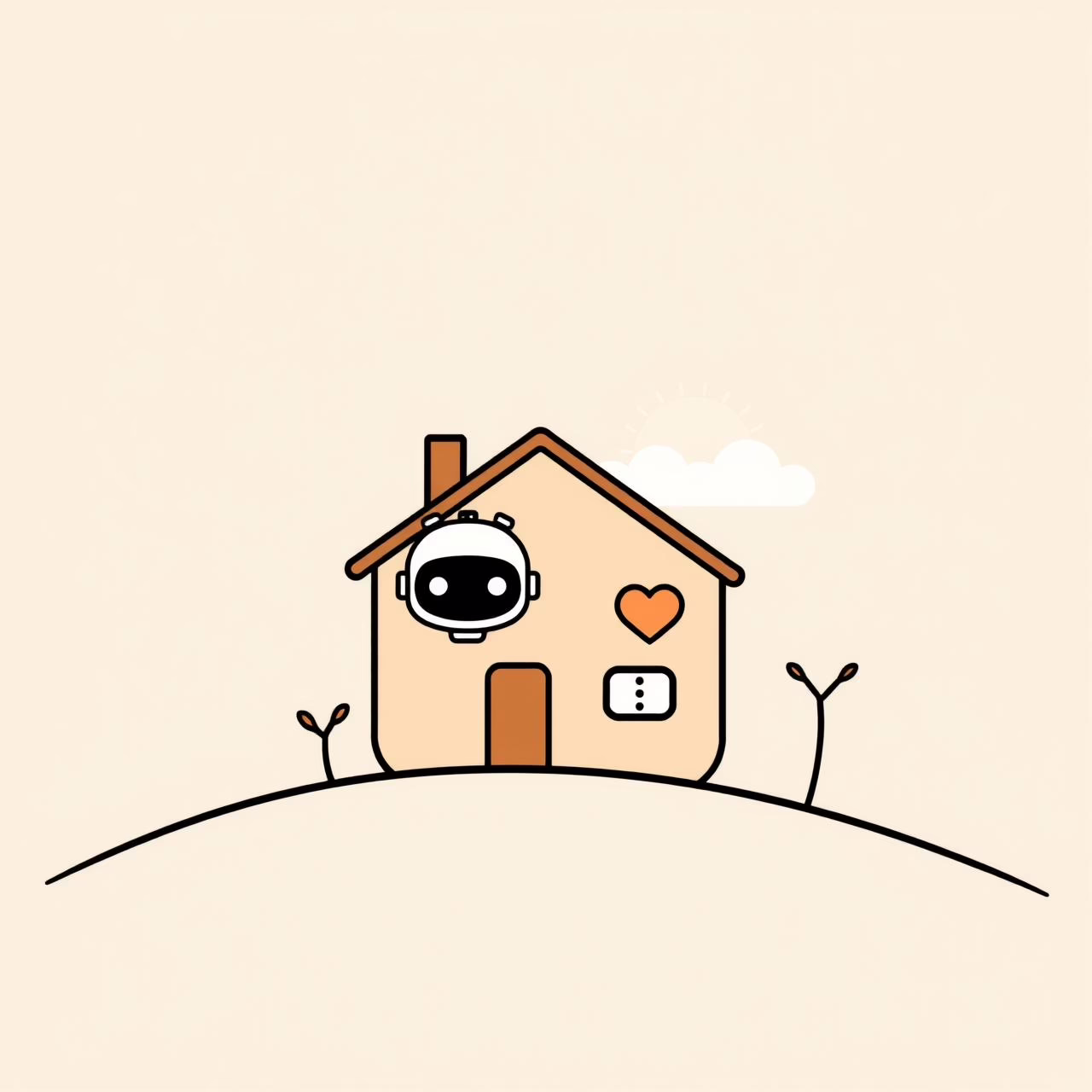 عائلة تلعب مع أجهزة ذكية في حديقة