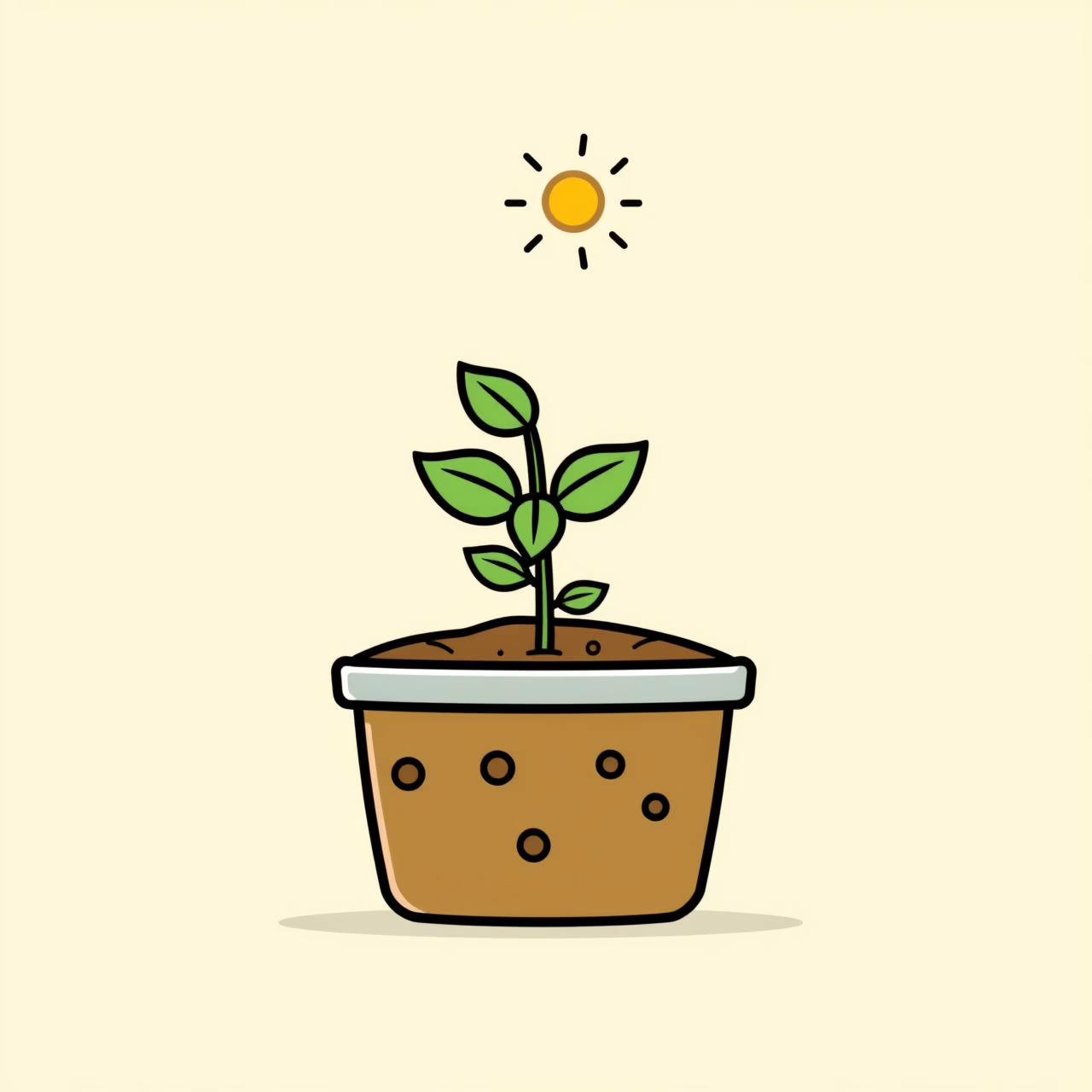 Enfant observant lampadaire solaire lors d'une promenade nocturne