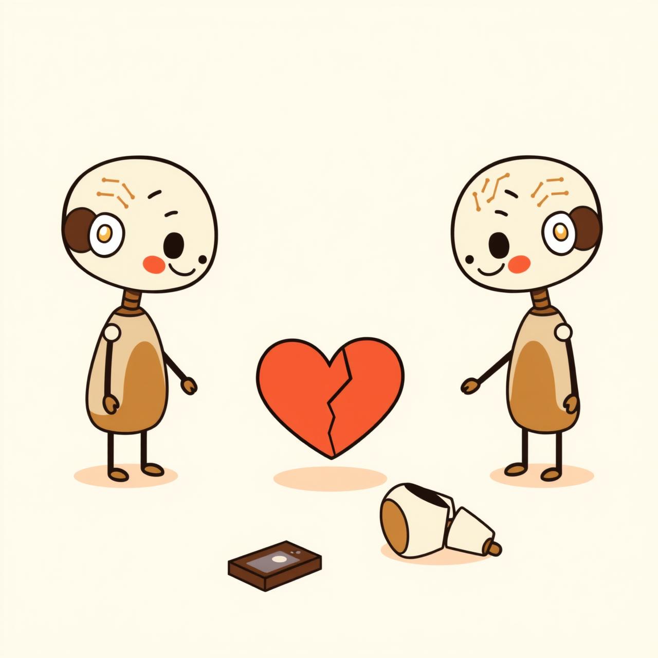 Niña reflexionando frente a dispositivo digital