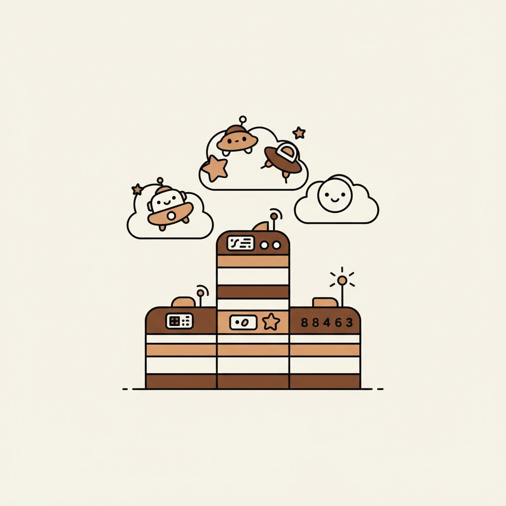 창가에서 밖을 바라보며 아이의 미래를 생각하는 아빠의 뒷모습