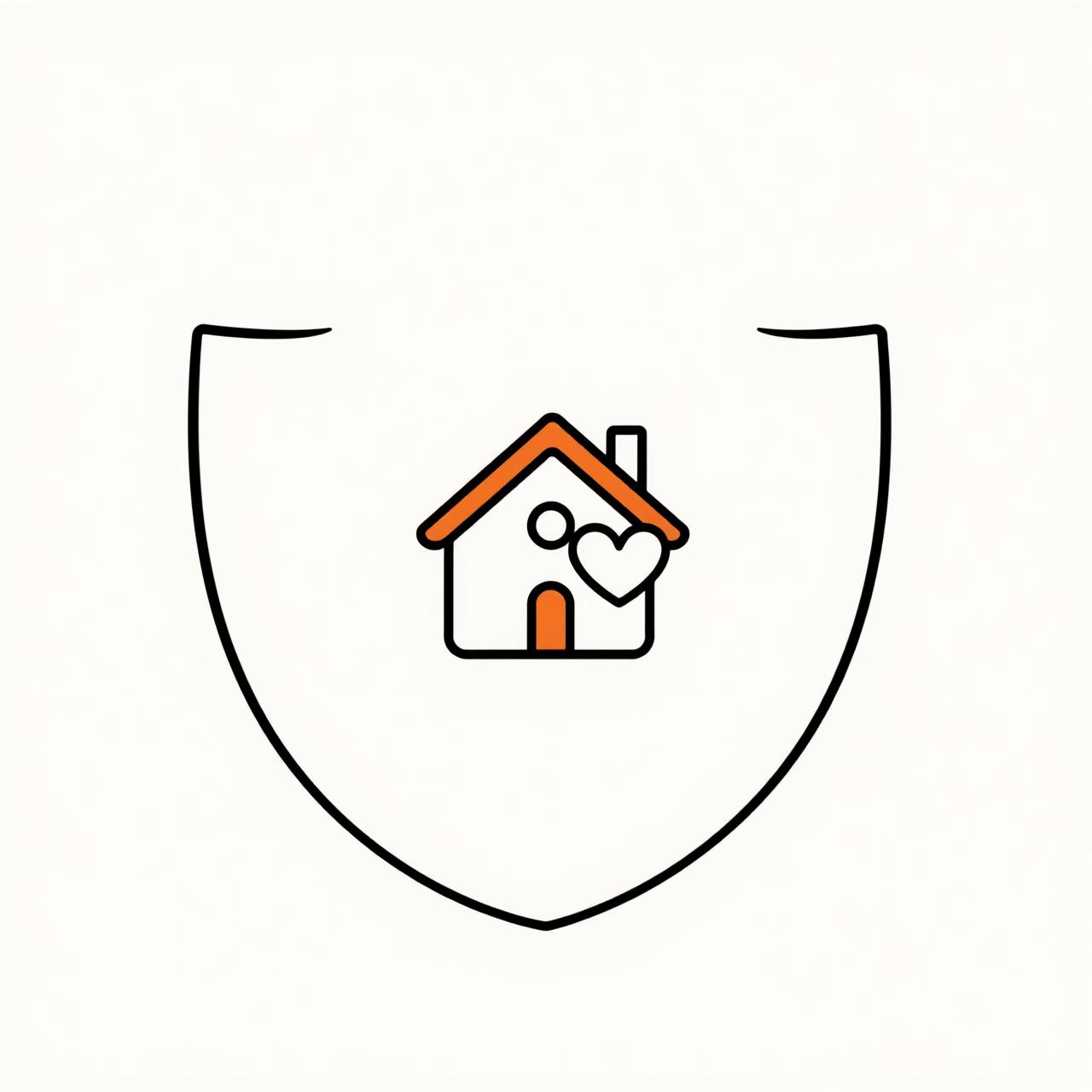 一家三口在整洁明亮的客厅欢笑