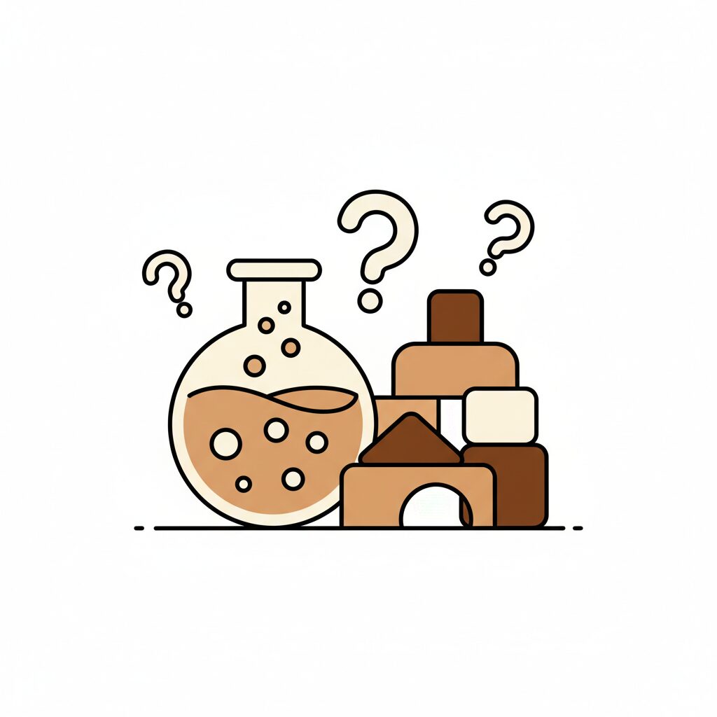 아빠와 아이가 레고를 조립하며 창의적인 이야기를 만들어가는 즐거운 순간