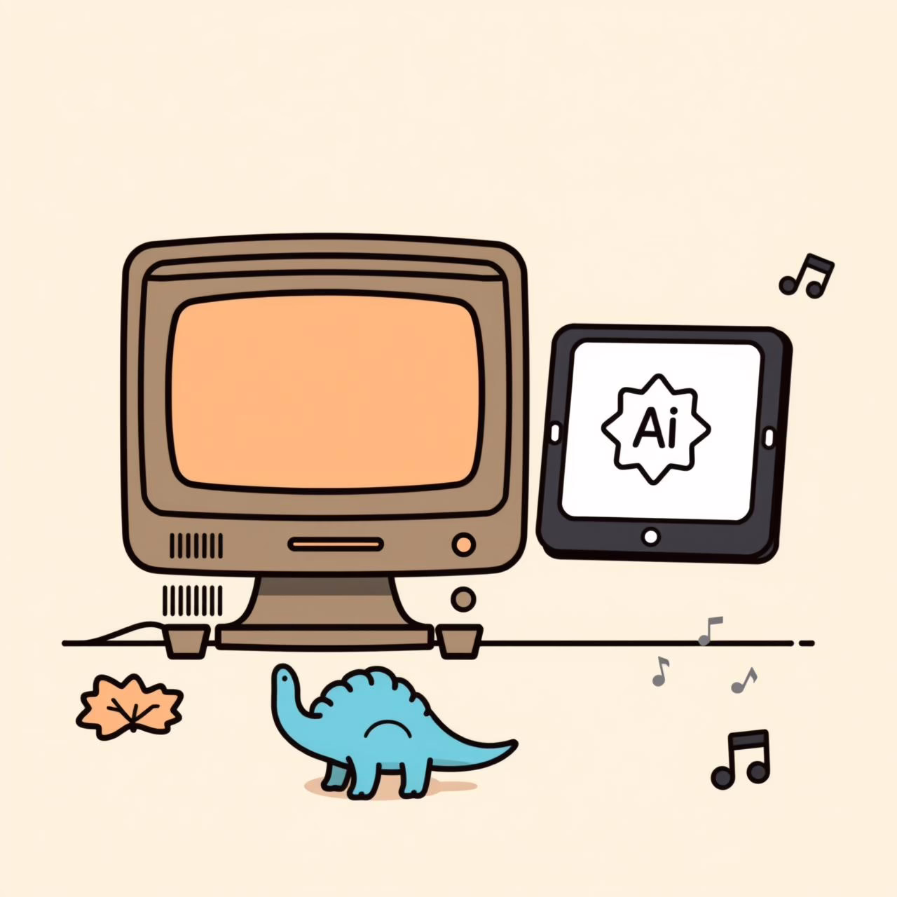 検索画面と子どもが本を読む対比イメージ