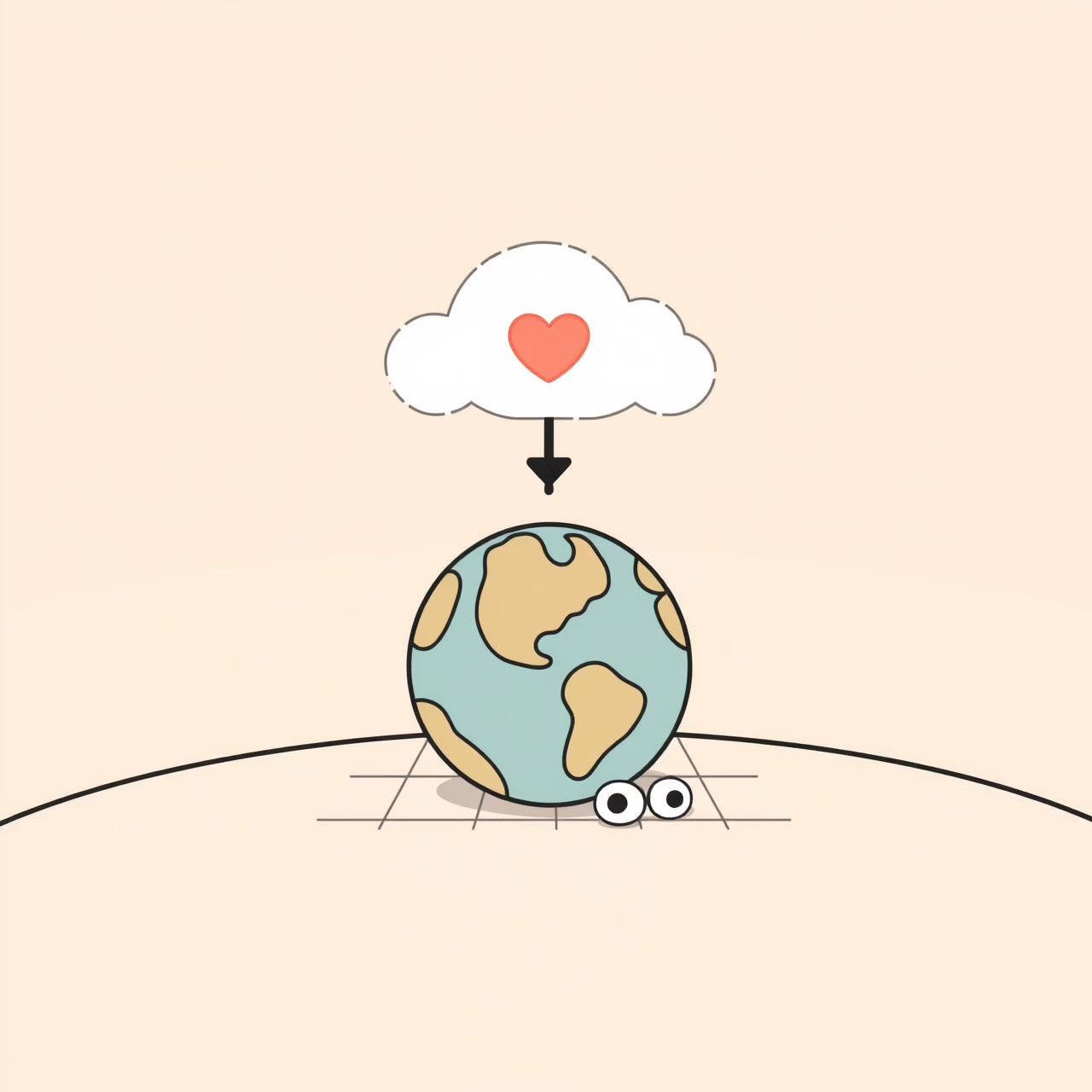 父亲与女儿在公园用平板电脑探索AI