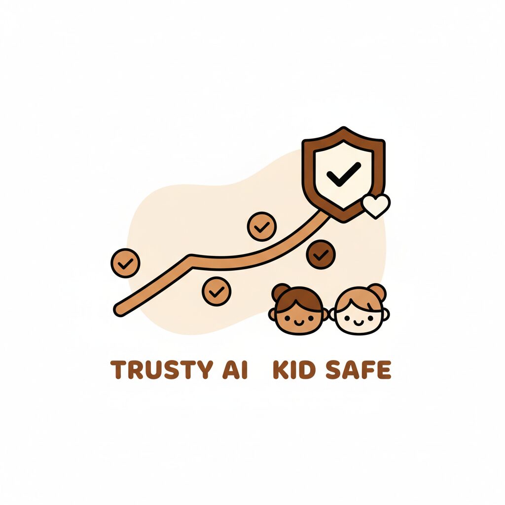 Grafik ilustrasi menunjukkan peningkatan visibilitas konten sebesar 40% berkat optimisasi AI.