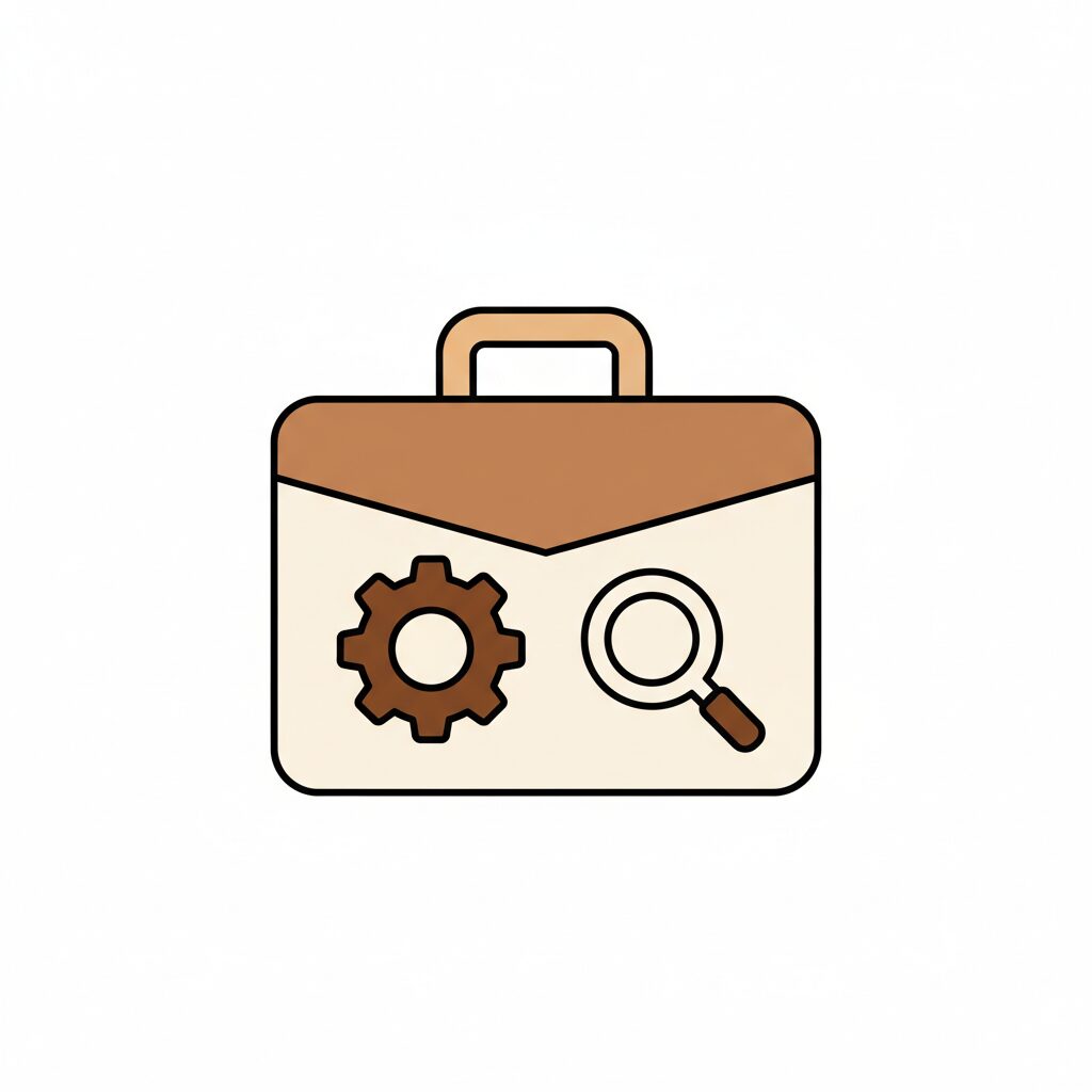 Sebuah tim profesional berdiskusi di depan layar data, melambangkan agensi optimisasi AI.