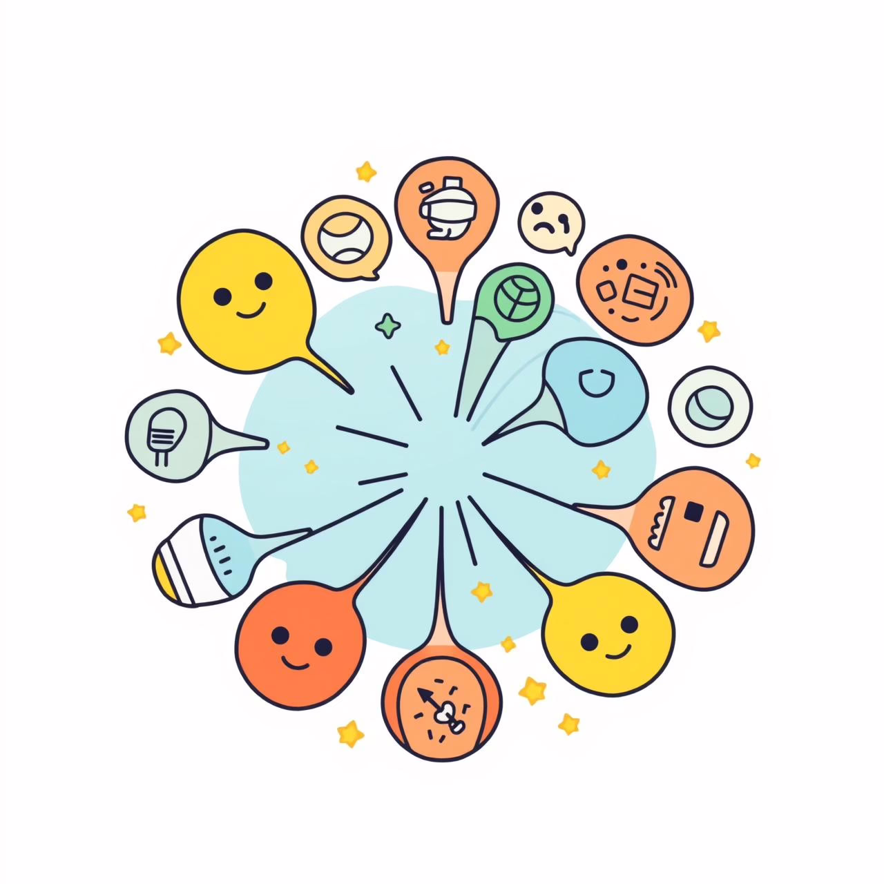 Collaborative researchers celebrating with laptops in diverse setting