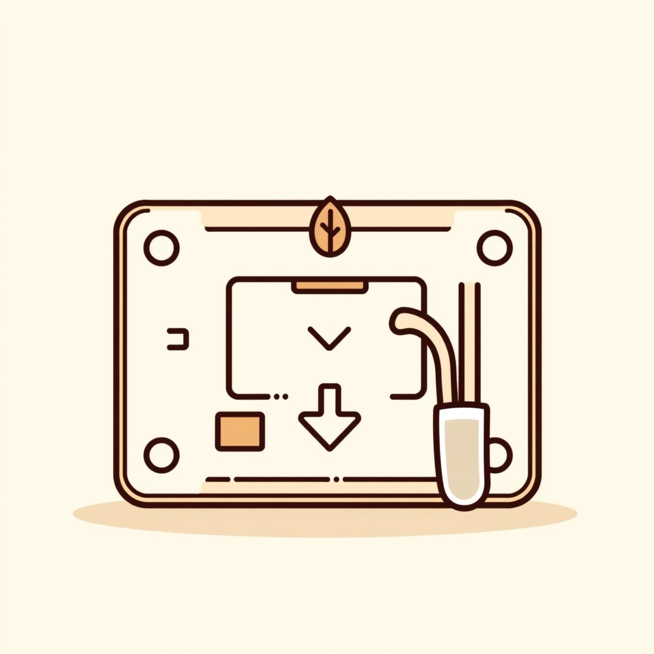Schéma simplifié d'un circuit optique avec flux lumineux