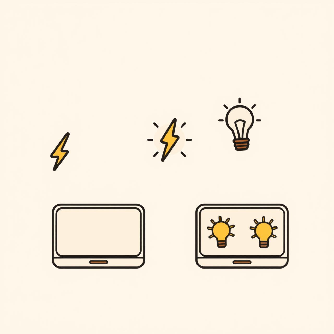 Enfant regardant avec émerveillement des lumières colorées dans ses mains