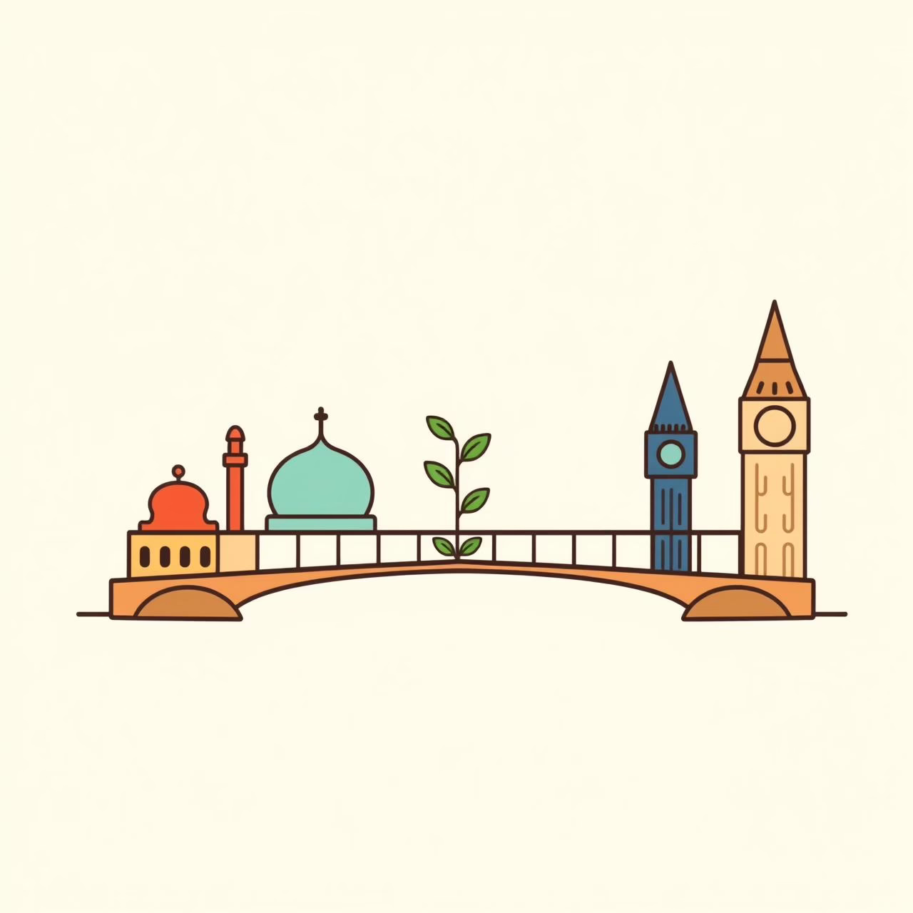 خريطة العالم مع دبابيس ملونة، ترمز إلى التخطيط لمستقبل عالمي مترابط للأطفال.