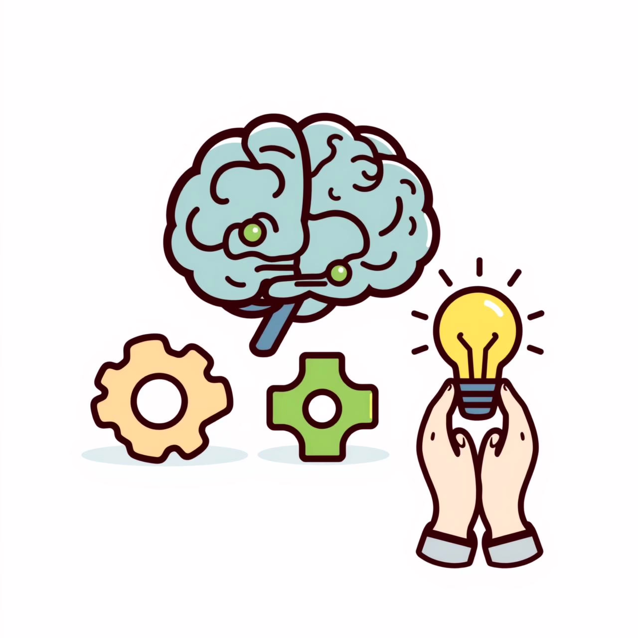 Anak mengembangkan keterampilan logika melalui permainan