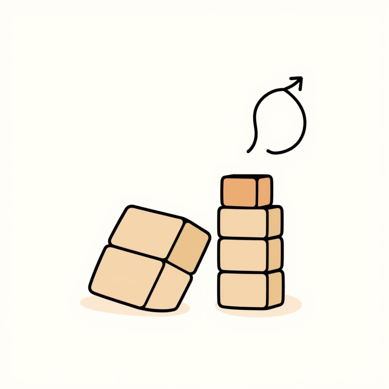 Niño aprendiendo a montar bicicleta con ruedas de entrenamiento, simbolizando resiliencia