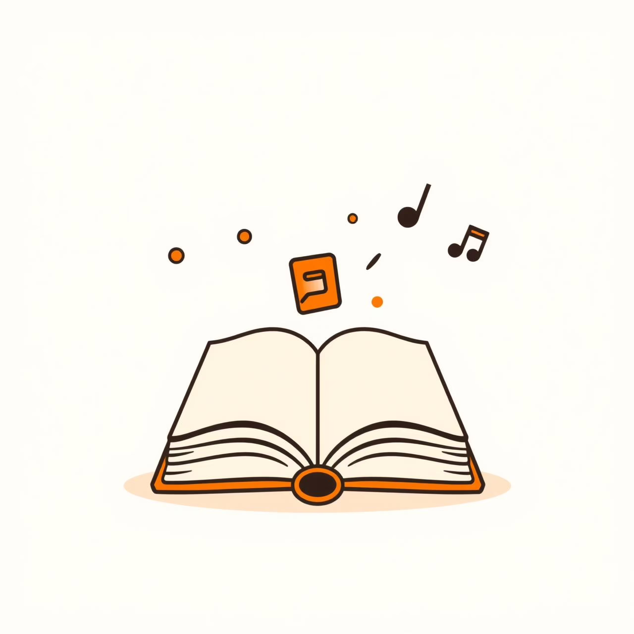 Colorful audio visualization