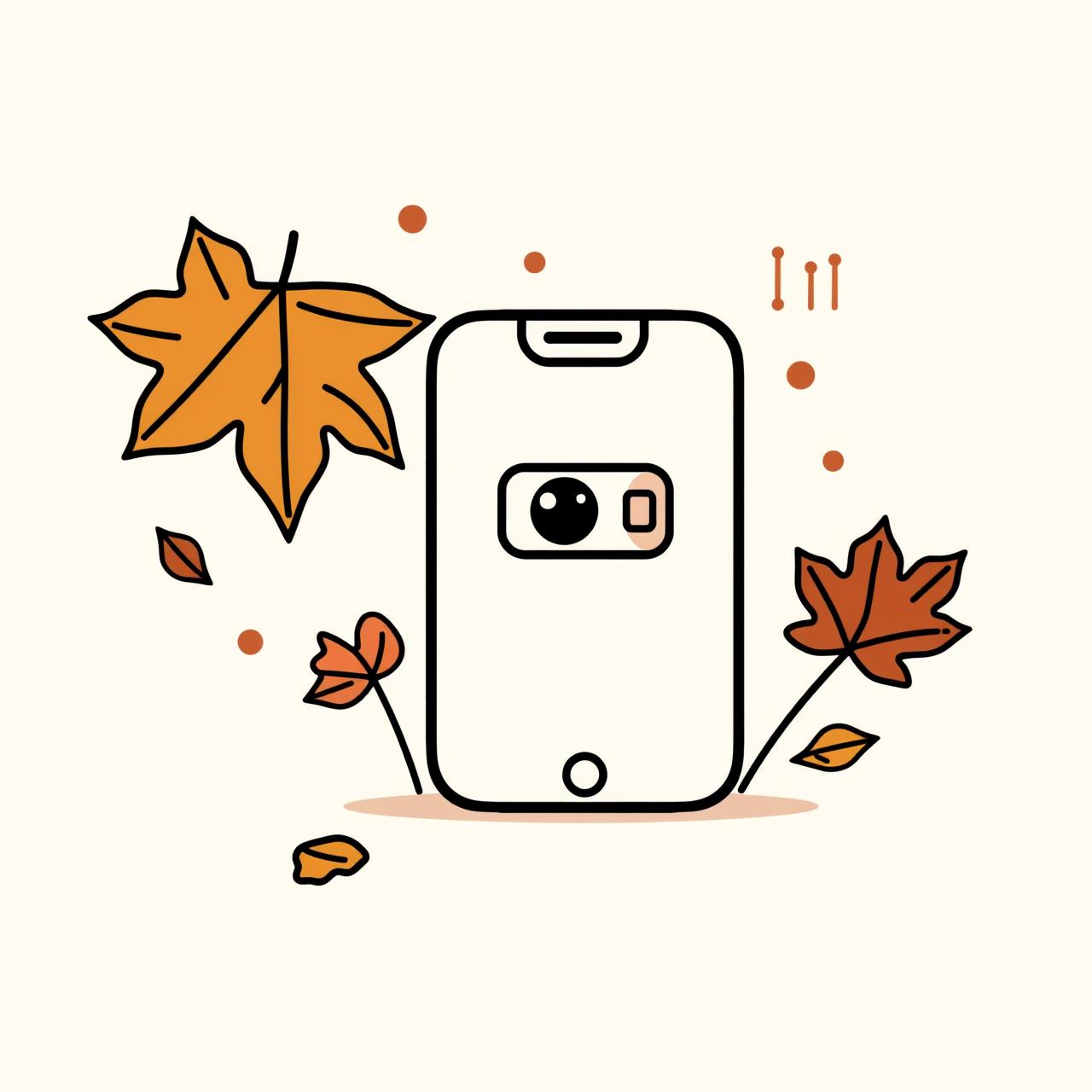 공원에서 스마트폰으로 사진 찍는 아빠와 딸