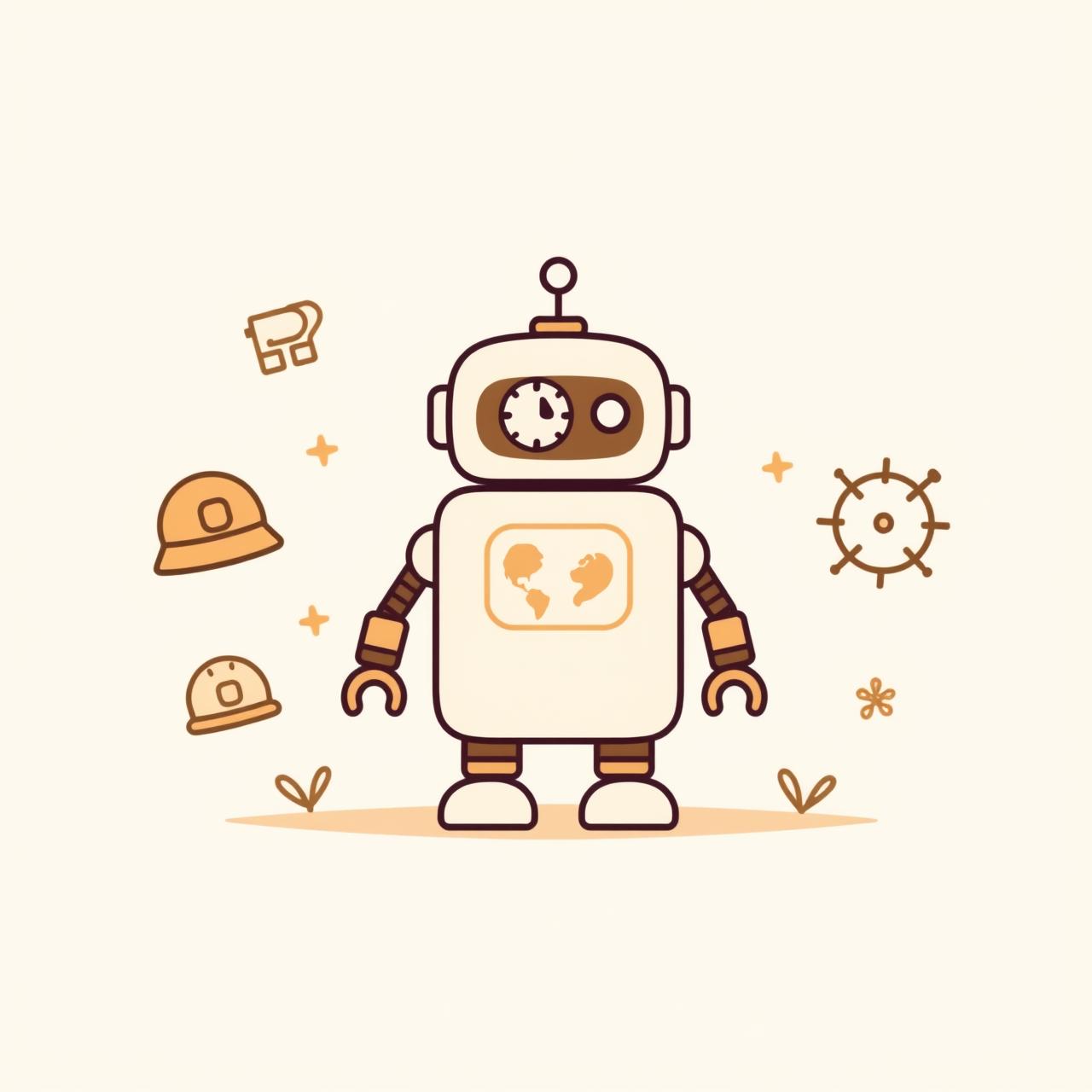 가족이 공원에서 AI 기술에 대해 이야기 나누는 모습