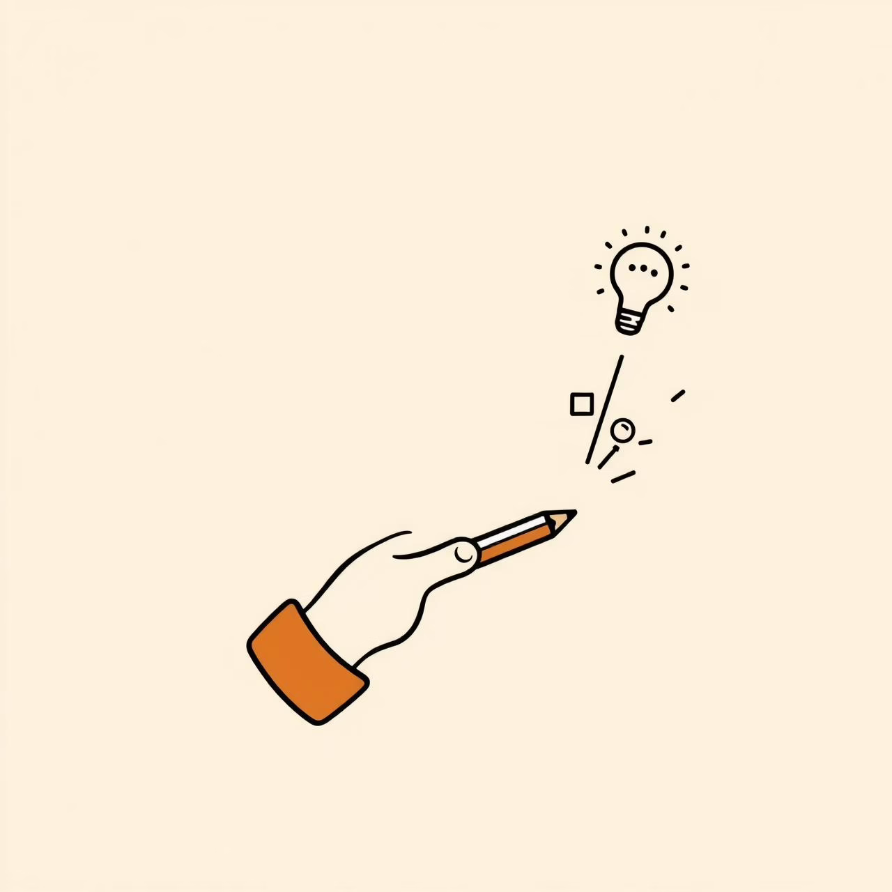 Niño dibujando mientras escucha una historia