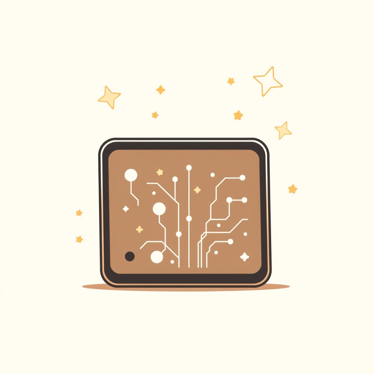 Familia explorando tecnología digital juntos