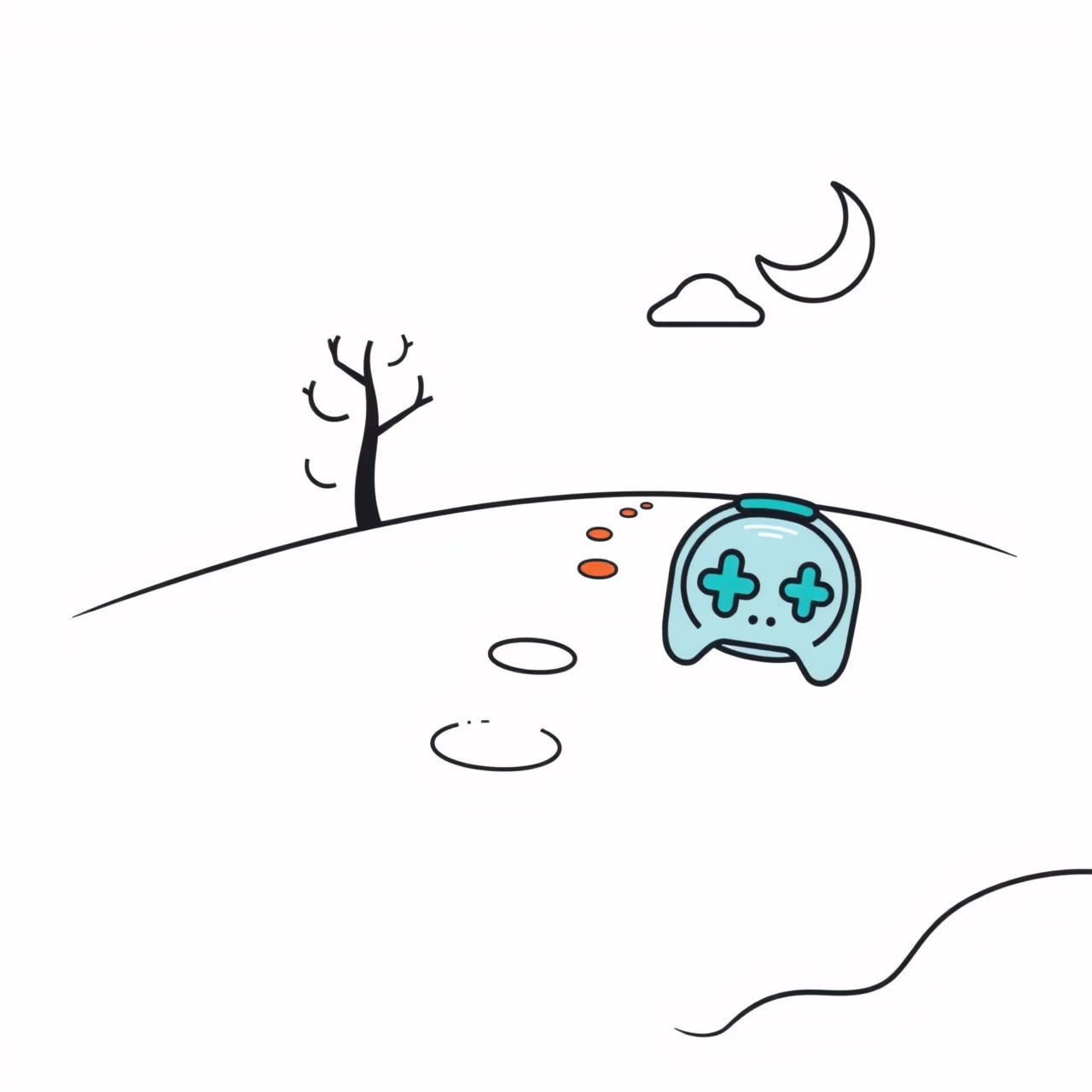 Enfant créatif regardant vers un avenir technologique avec espoir