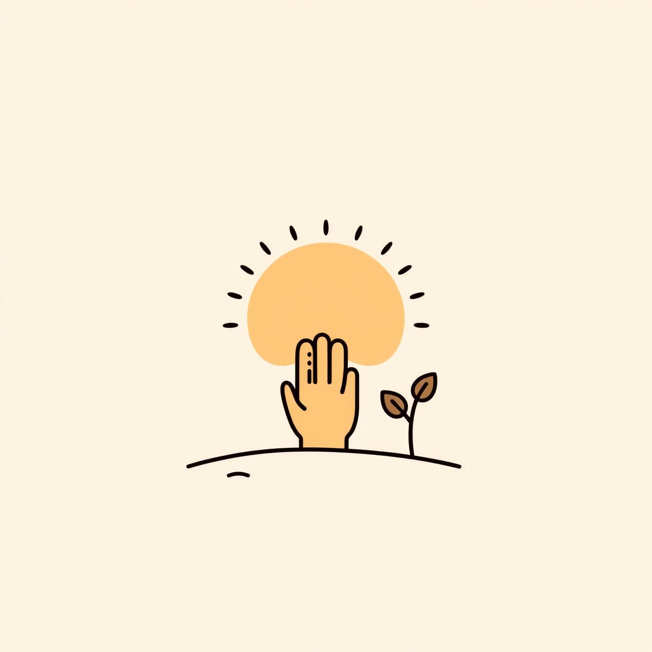 Family walking hand-in-hand through park at sunset