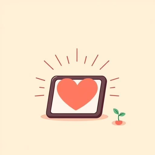 家庭在科技与人性间找到平衡的图像