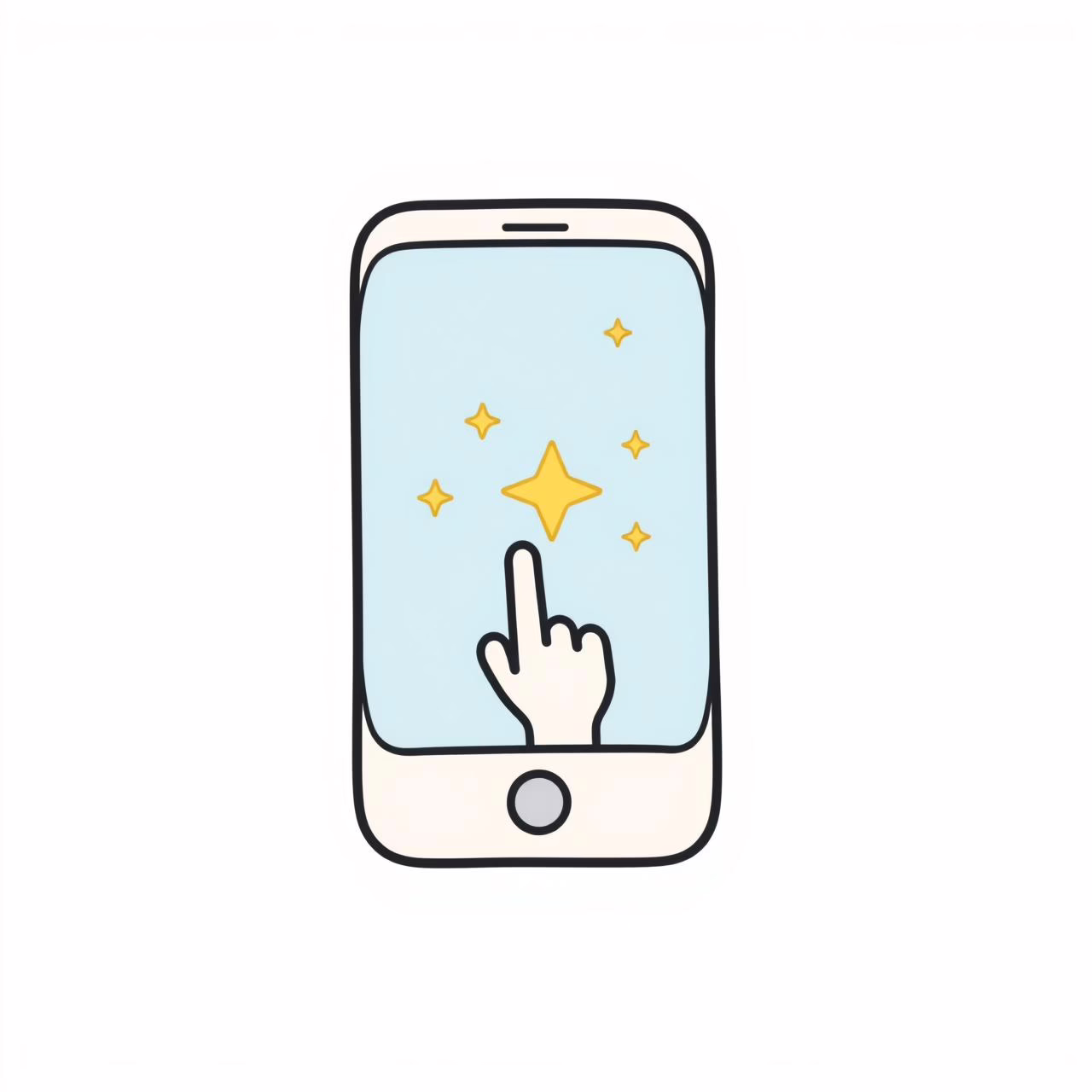 Parent and child stargazing together with tablet as guide