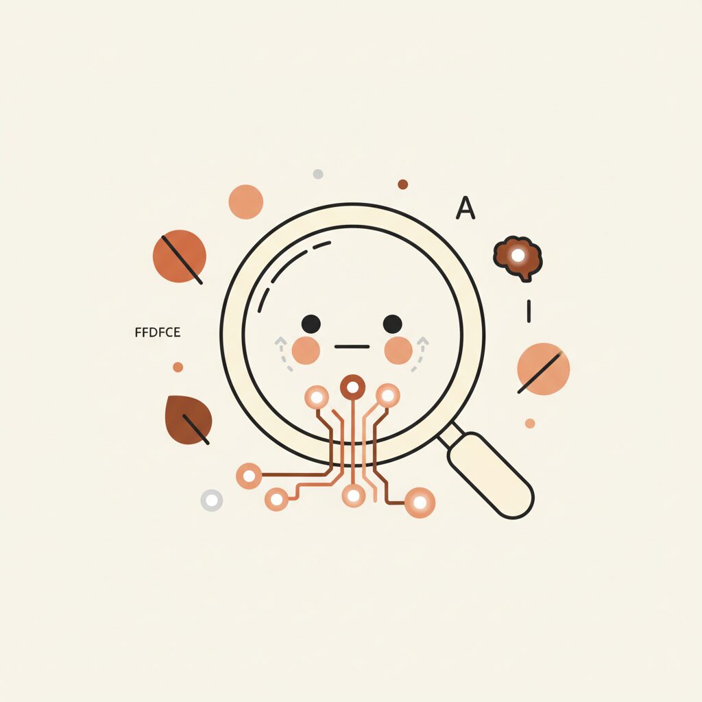 Close-up of child's concentrated face during learning activity