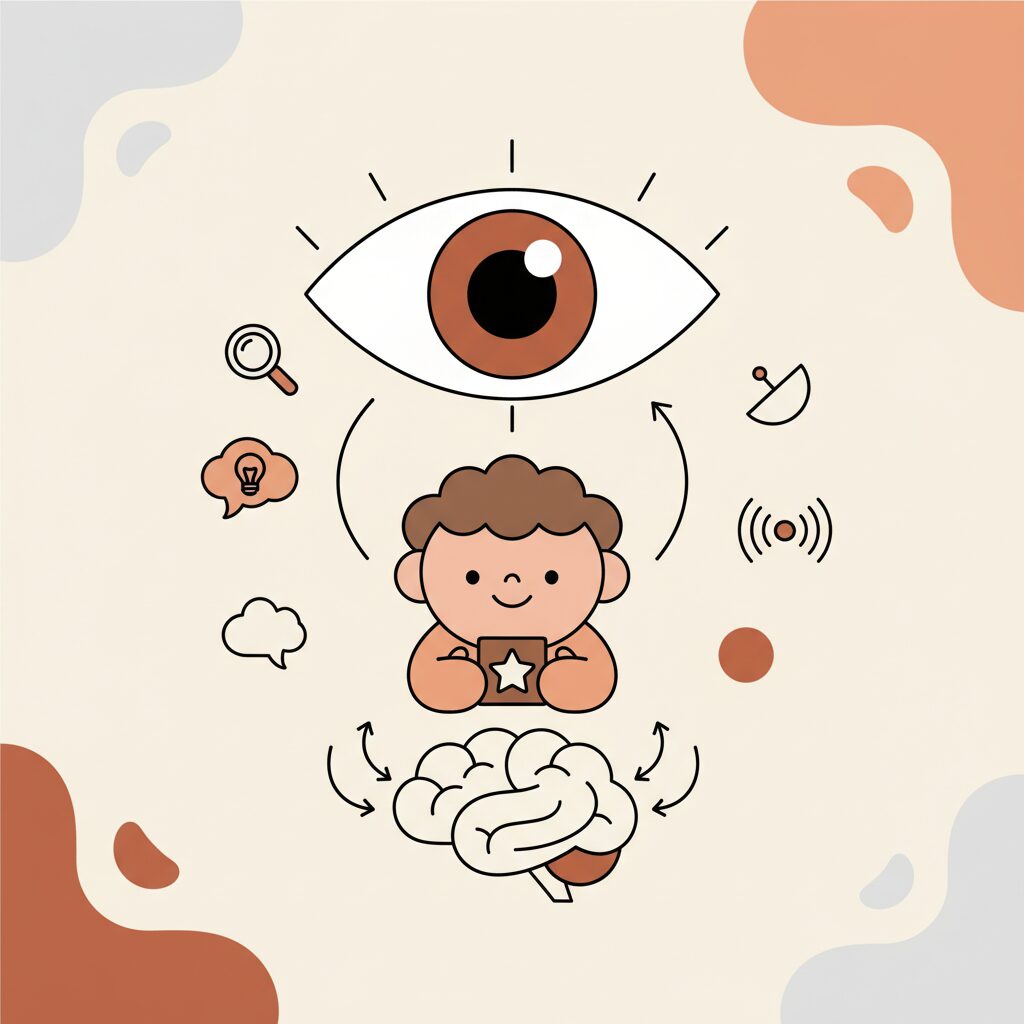 Father and daughter bonding over building blocks creation