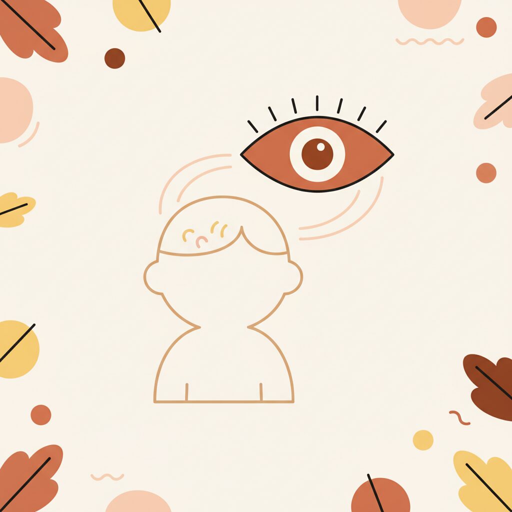 Mother closely observing child's creative play at table